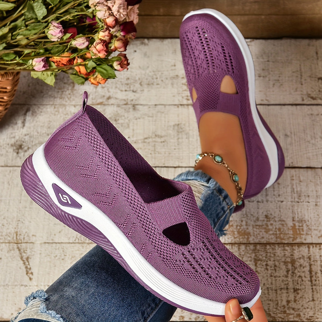 Wendy | Perforated Orthopedic Slip-On Shoes
