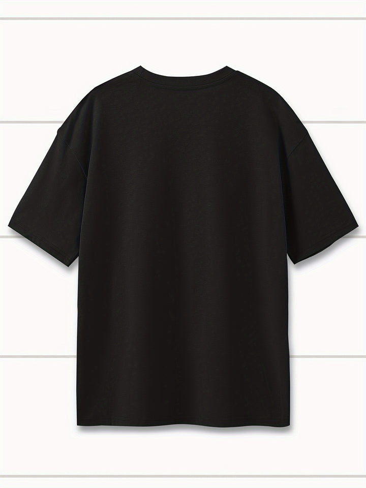 Luna - Basic Loose Casual Graphic Tee