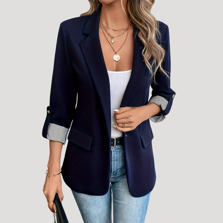 Sandy | Classic Slim Fit Tailored Blazer for Women with Notched Lapel