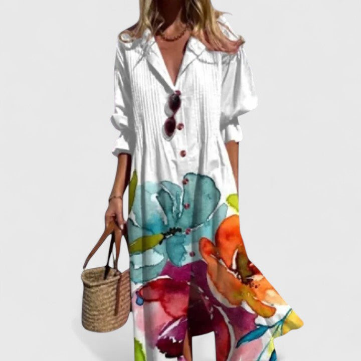 Paula | Elegant Boho Summer Dress