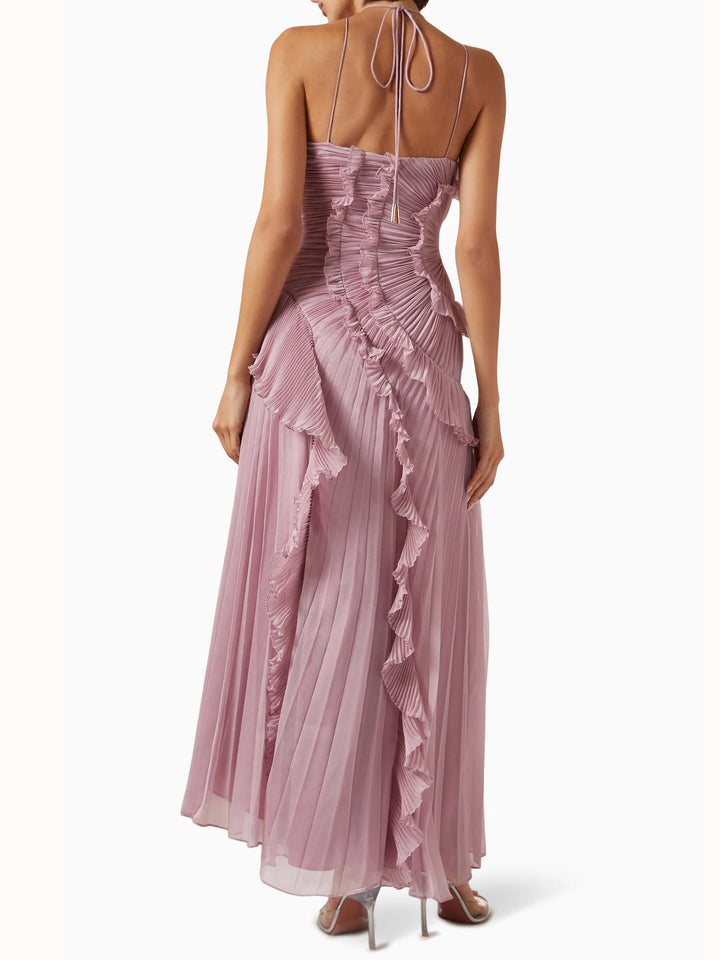 Avery - Asymmetric Pleated Dress