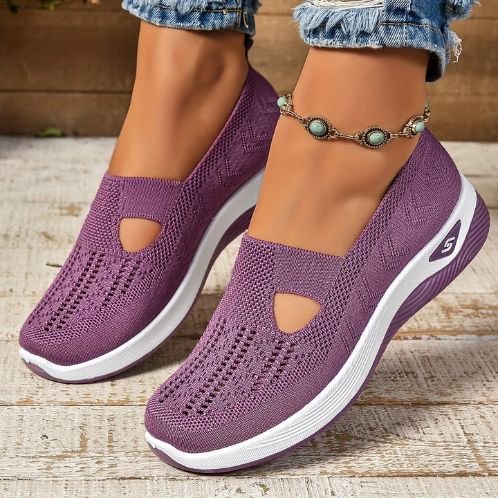 Wendy | Perforated Orthopedic Slip-On Shoes