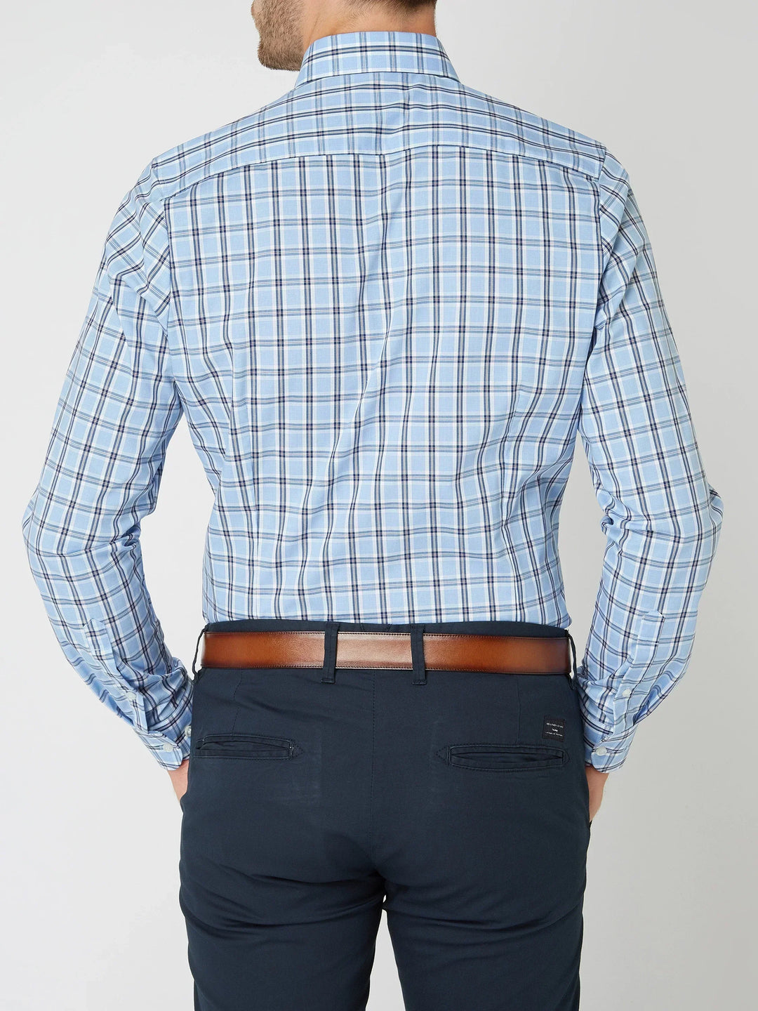 Jeffrey | Men's Checkered Button-Down Shirt