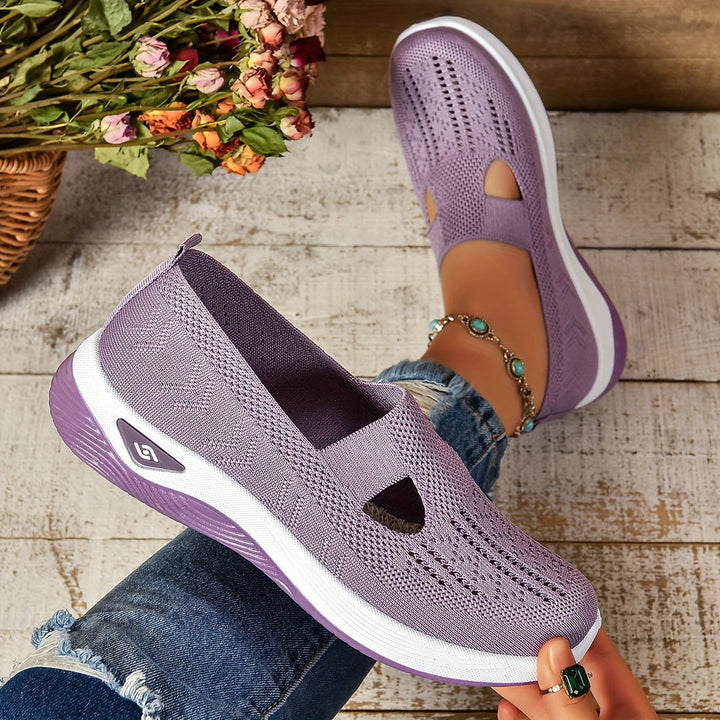 Wendy | Perforated Orthopedic Slip-On Shoes
