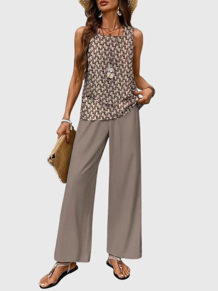 Brenda | Women Elegant 2-Piece Summer Set