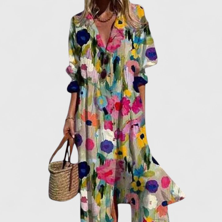 Paula - Elegant Summer Boho Sun Dress