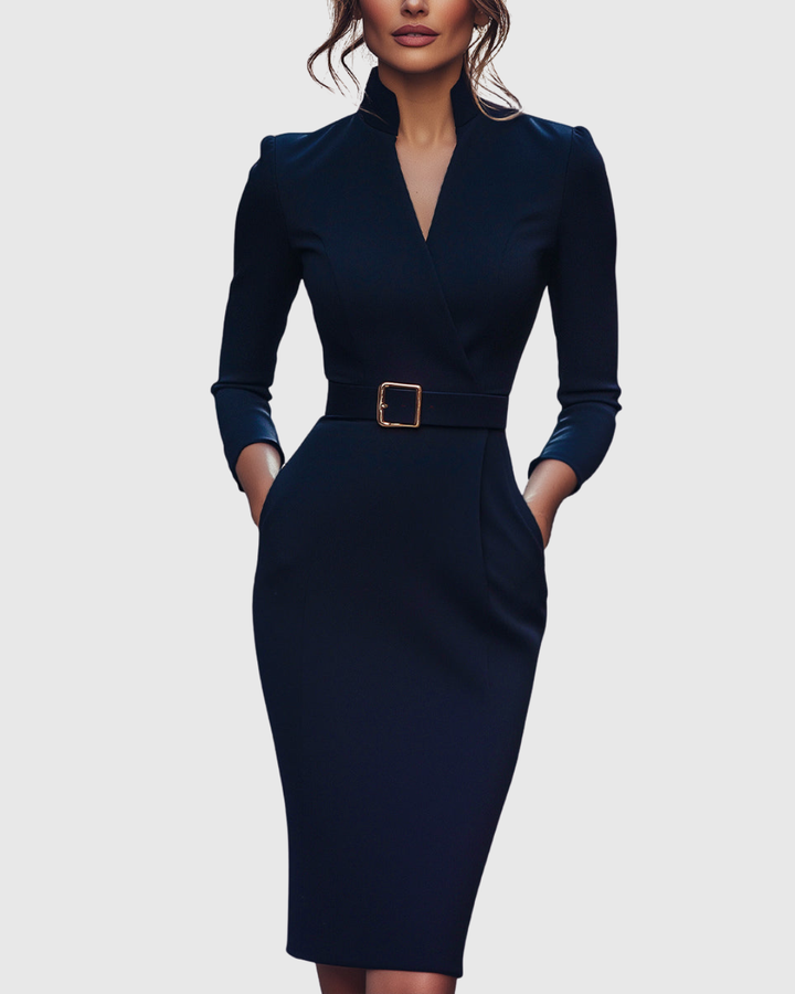Claribel | Women Refined Midi Cocktail Dress