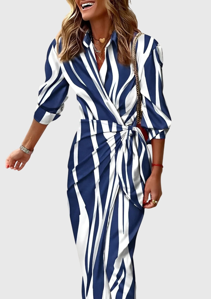 Everly | Women Elegant Wrap Cocktail Dress