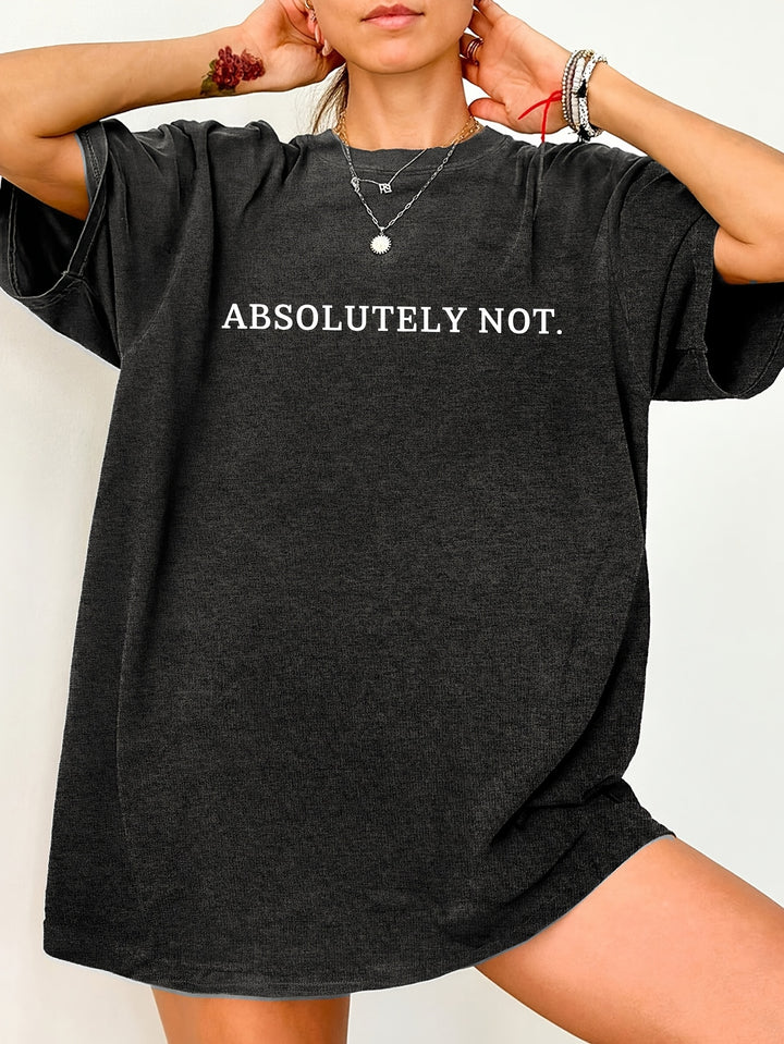 Luna - Basic Loose Casual Graphic Tee