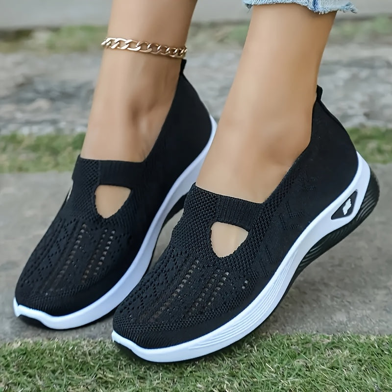 Anne - Soft Perforated Slip-On Shoes