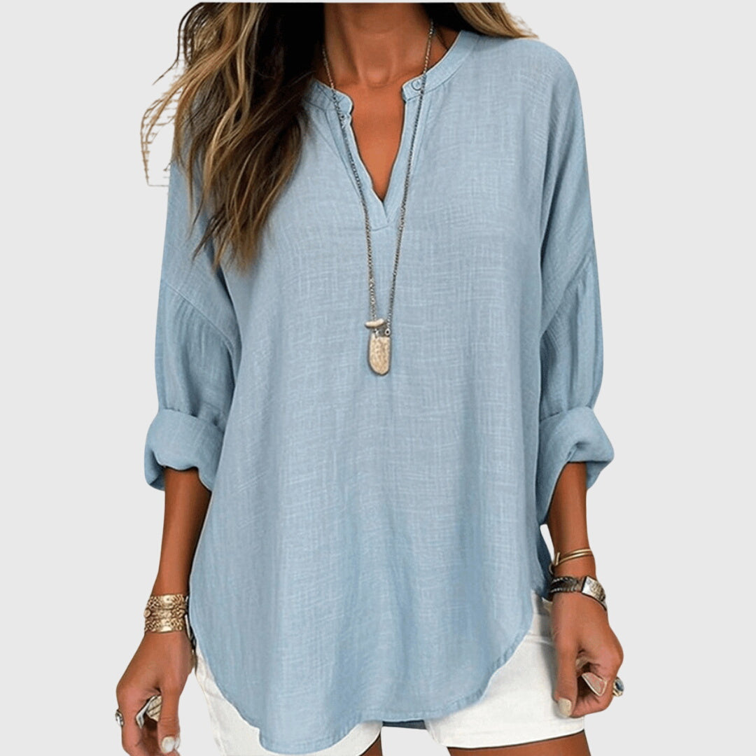 Lena | Women's Flowy Elegant Beach Shirt