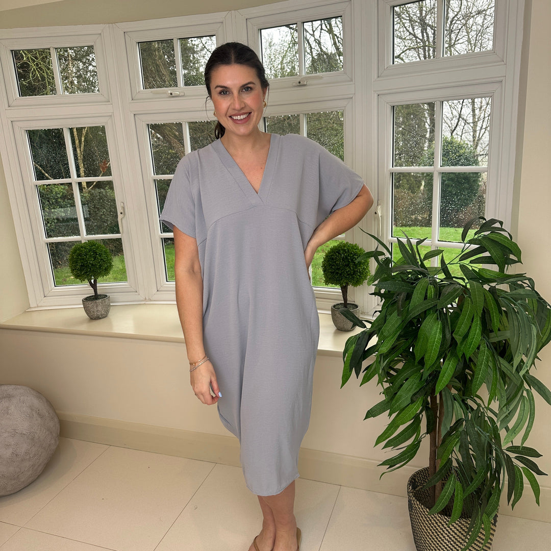 Olivia V-neck Summer Dress