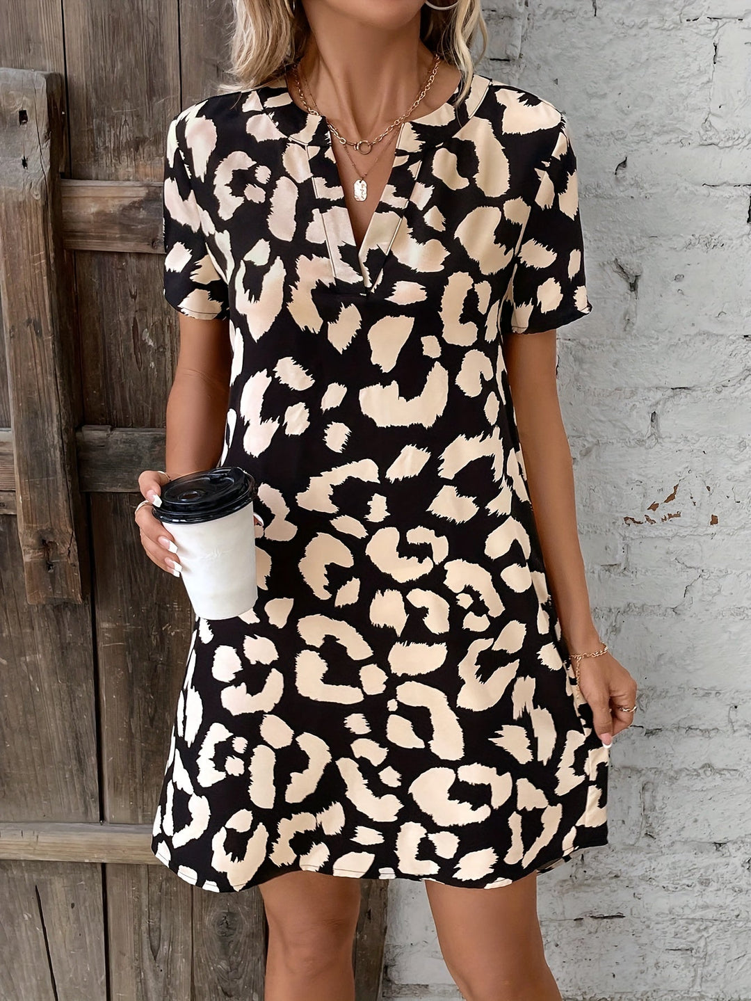 Casual Vacation Women's Printed Dress