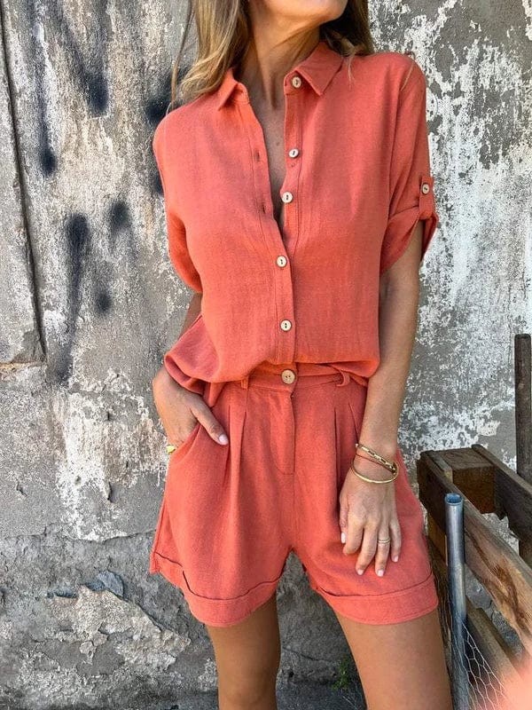 Jaden | Women Lightweight Shorts and Top Set