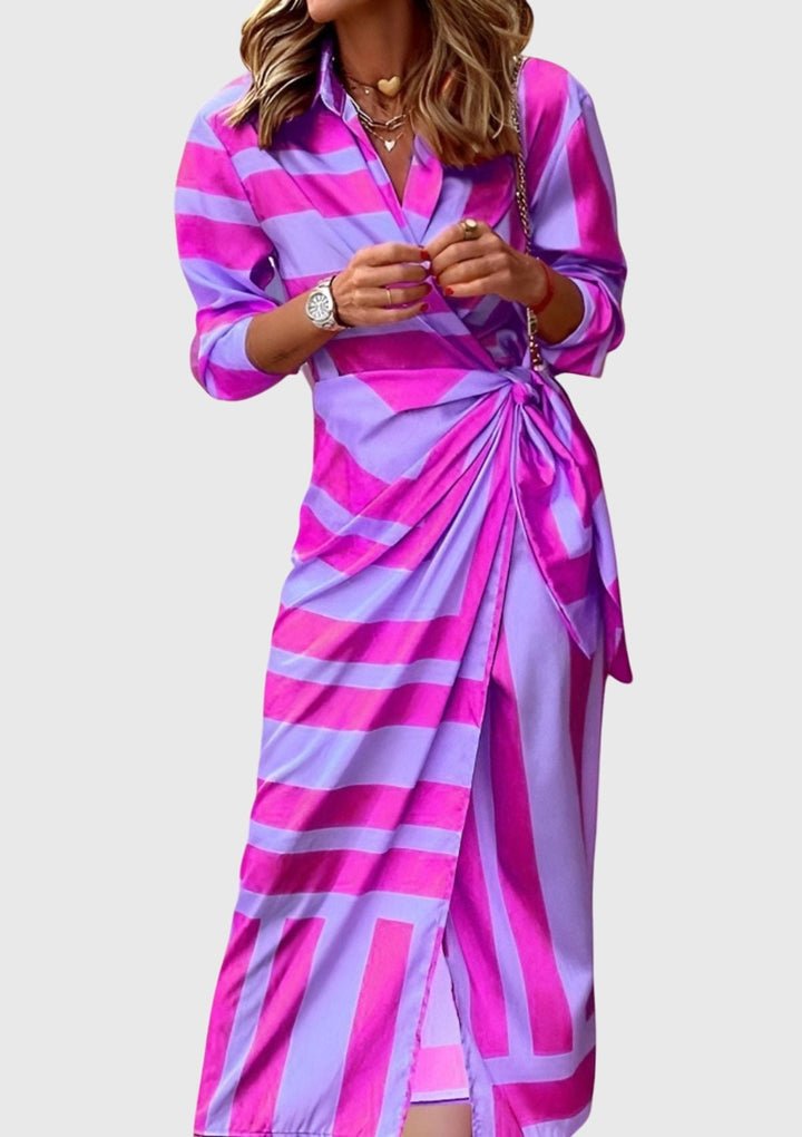 Everly | Women Elegant Wrap Cocktail Dress