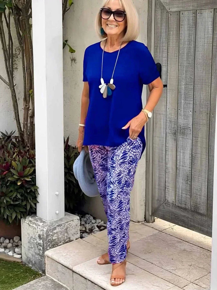 Suzan | Elegant Lightweight Summer Matching Set