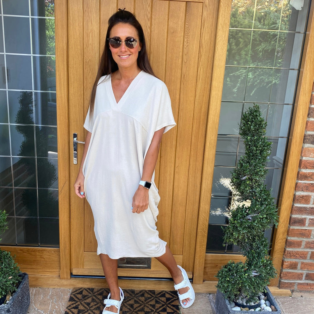 Olivia V-neck Summer Dress
