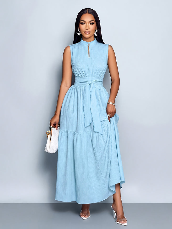 Sunny - Women’s Wedding Guest A-Line Maxi Dress
