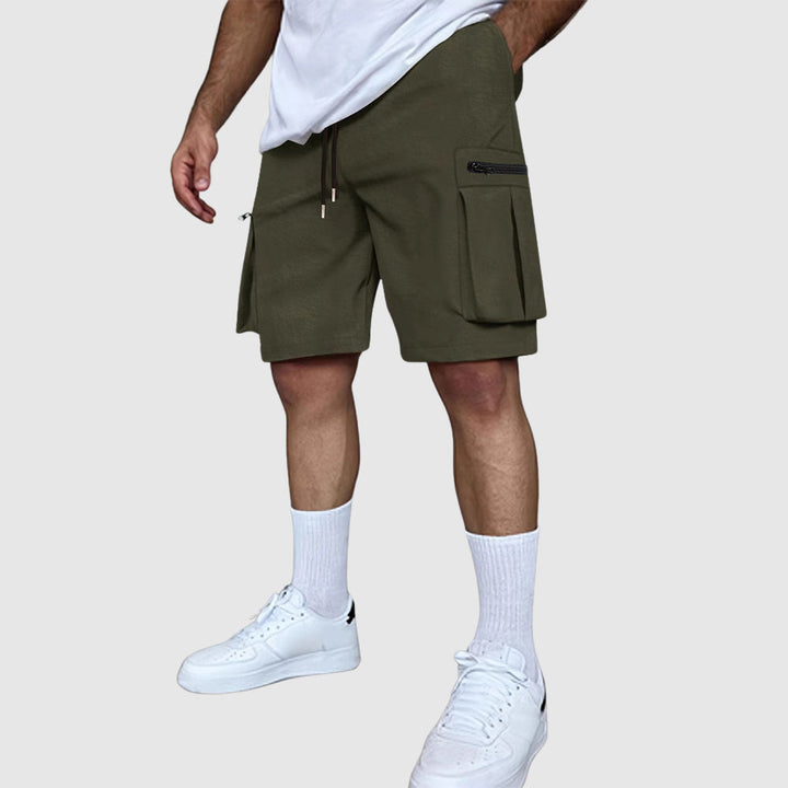Alessandro Veneti Durable Field Cargo Shorts
