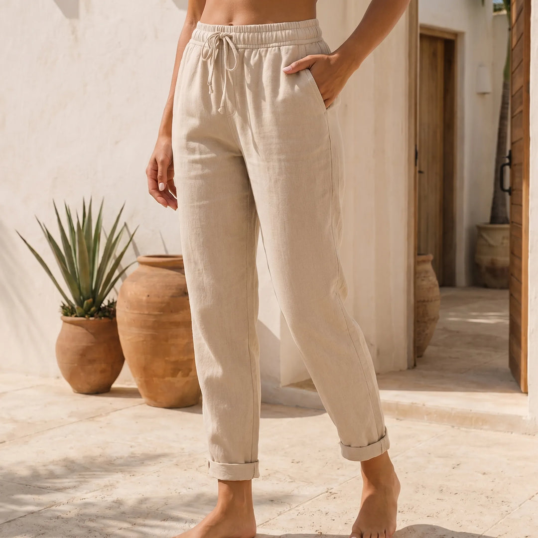 Lara  - Women's Light Casual Summer Pants