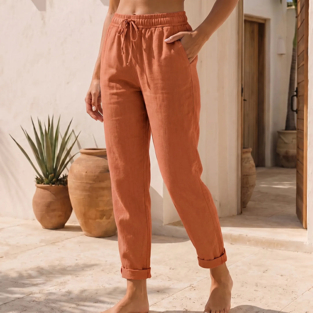 Lara  - Women's Light Casual Summer Pants