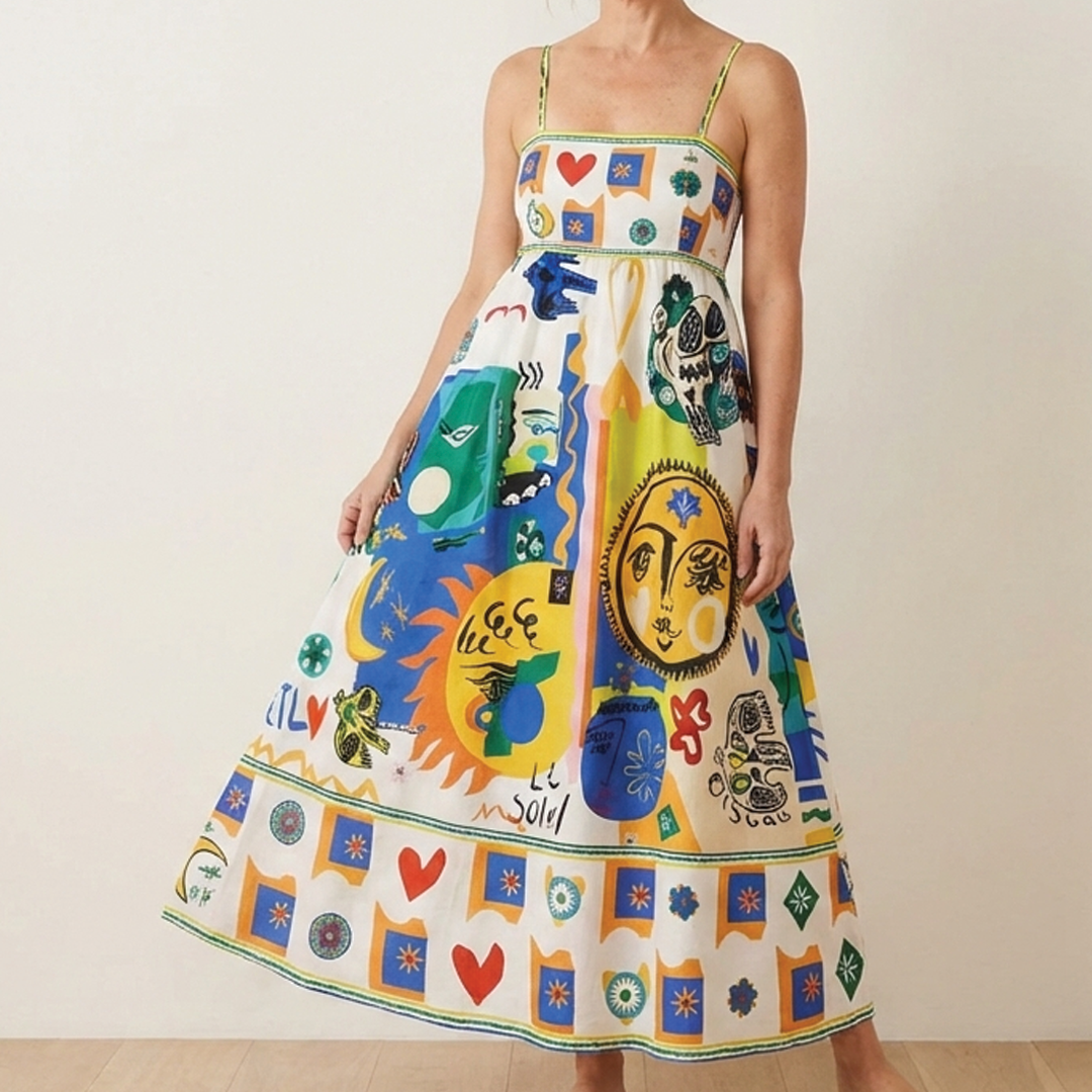Teresa | Effortless Casual Artistic Women Sundress