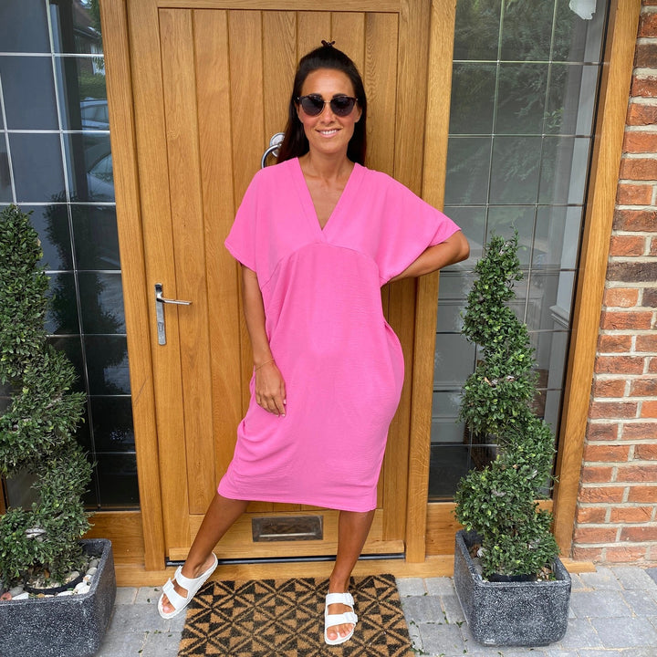 Olivia V-neck Summer Dress