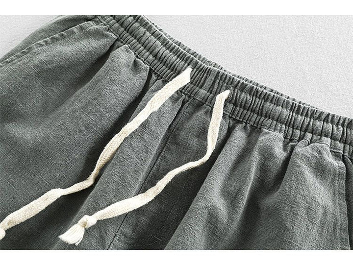 Carson - Casual Summer Cotton Linen Shorts