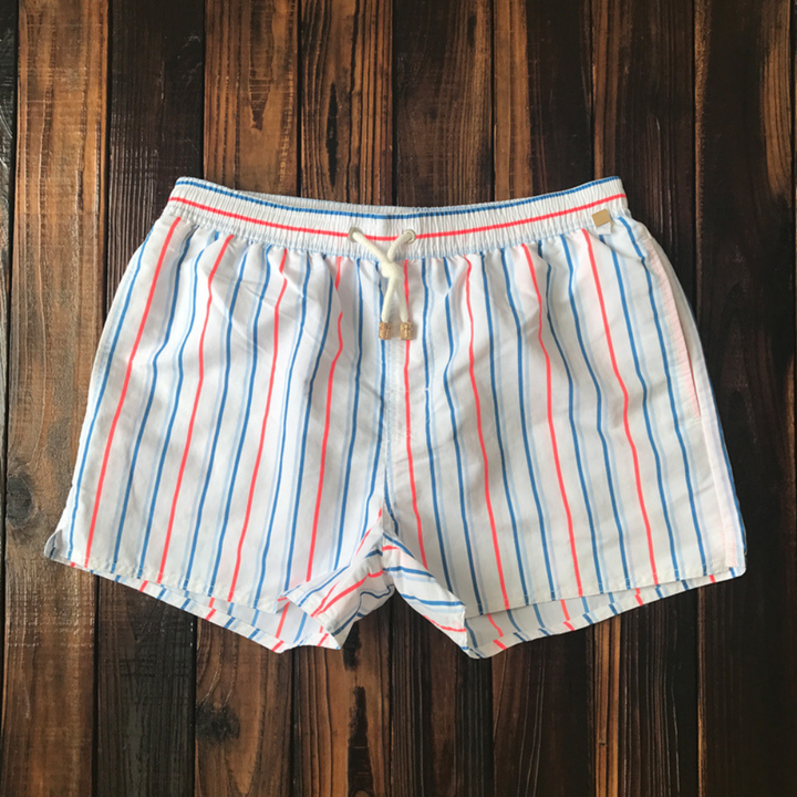 Lary | Men’s Lightweight Quick-Dry Striped Swim Shorts