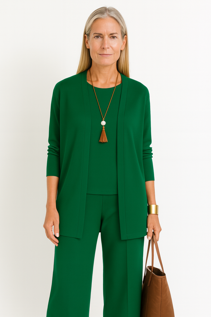 Veronica | Women Elegant Co-ord Set with Cozy Cardigan