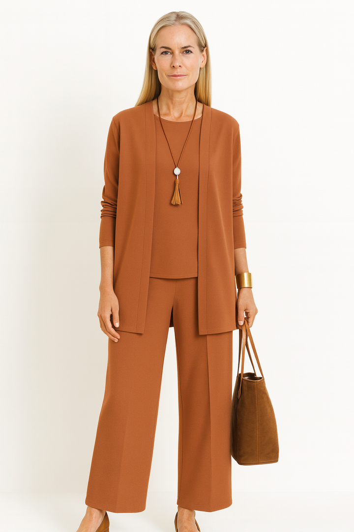 Veronica | Women Elegant Co-ord Set with Cozy Cardigan