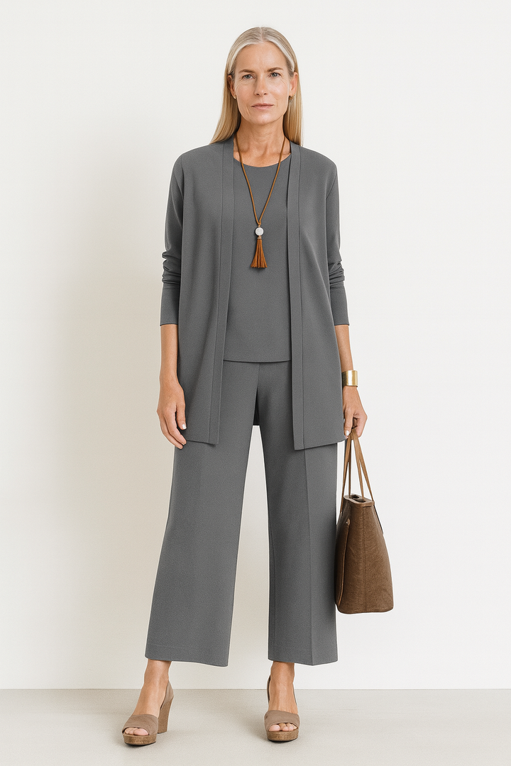 Veronica | Women Elegant Co-ord Set with Cozy Cardigan