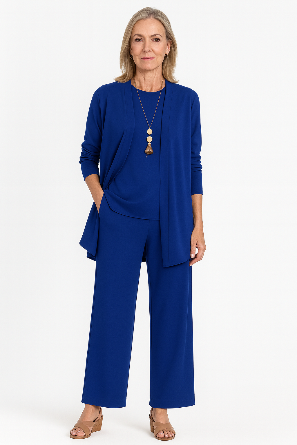 Veronica | Women Elegant Co-ord Set with Cozy Cardigan