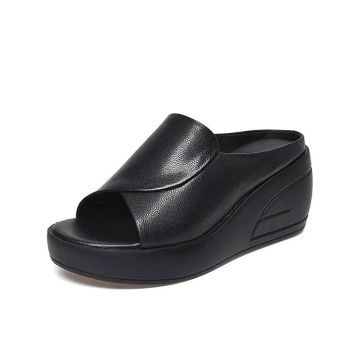 Sky | Elegant Orthopedic Slip-on Wedge Sandals