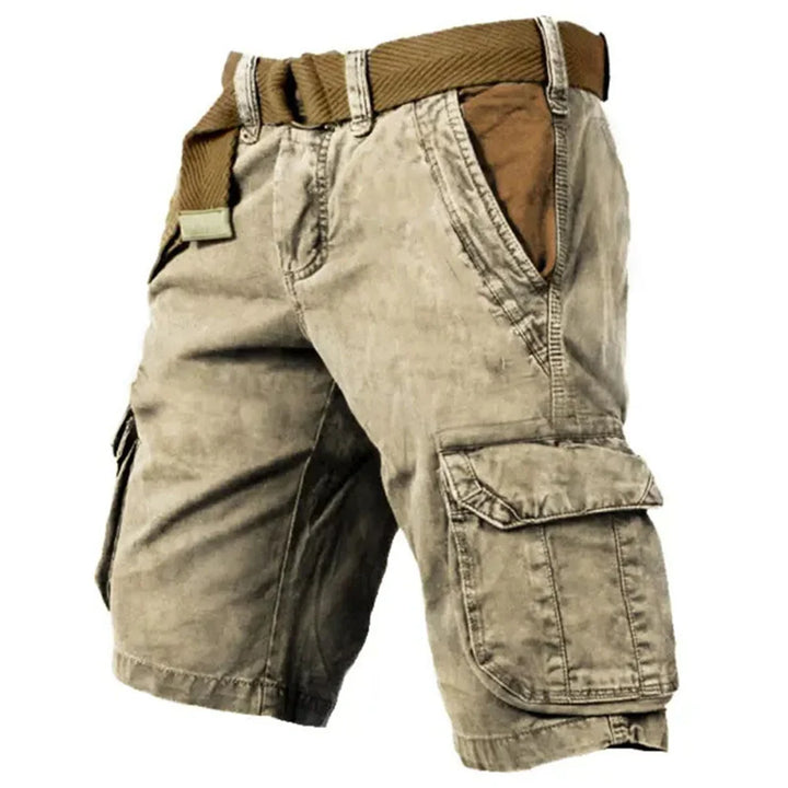 Roland | Men’s Cotton Cargo Shorts with Multiple Pockets