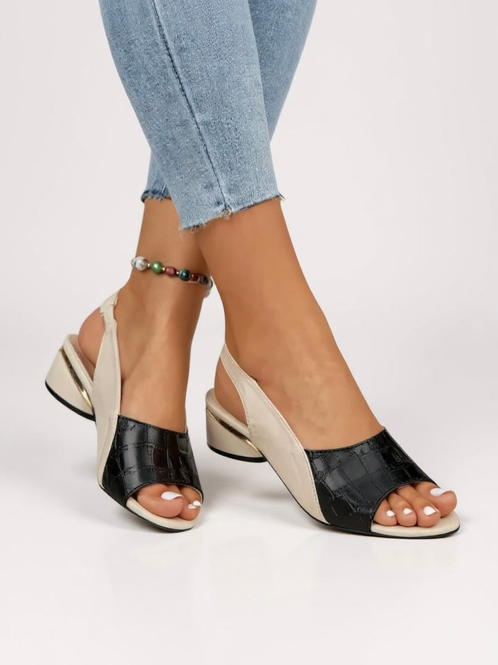 Sunny - Women's Slingback Dressy Heel Sandals