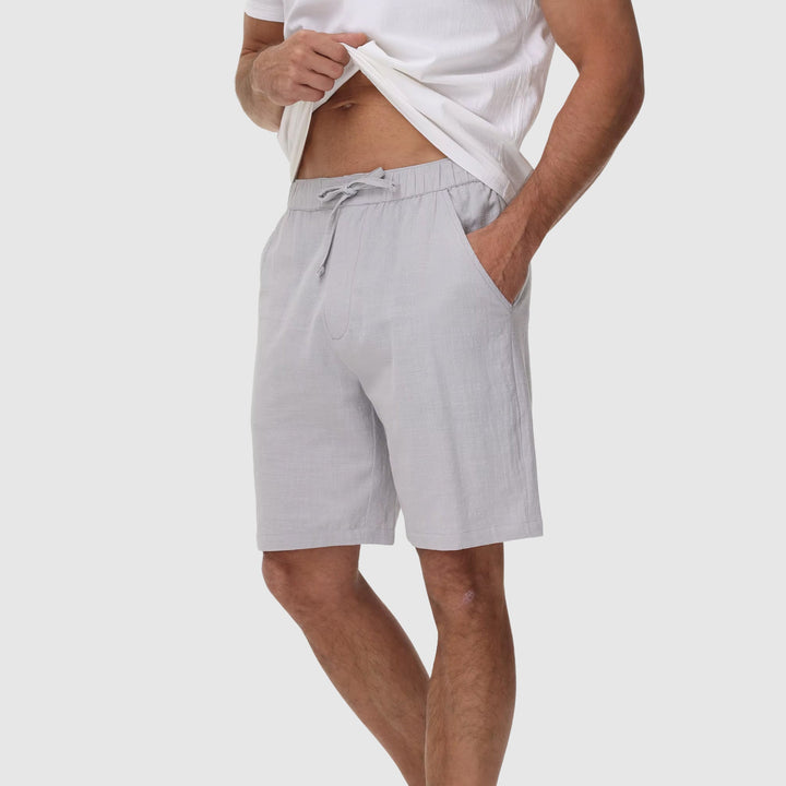 Lorenzo Vitali Cabana Linen Shorts