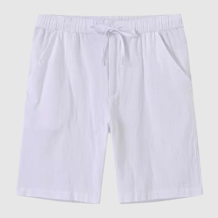 Lorenzo Vitali Cabana Linen Shorts