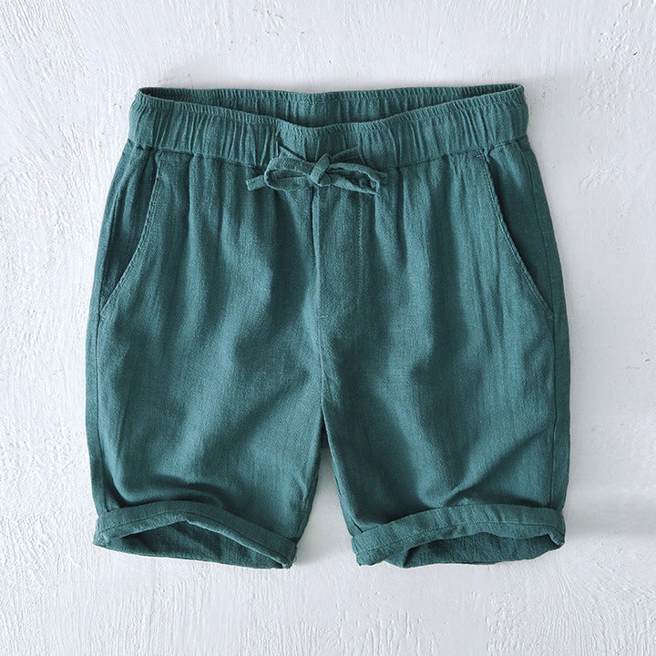 Lorenzo Vitali Ocean Breeze Linen Shorts