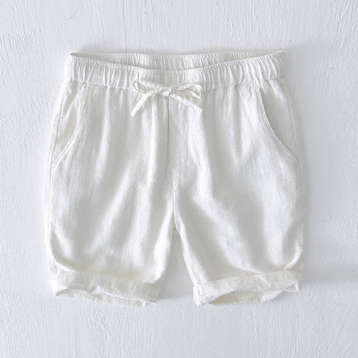 Lorenzo Vitali Ocean Breeze Linen Shorts