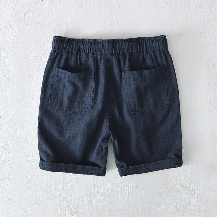 Lorenzo Vitali Ocean Breeze Linen Shorts