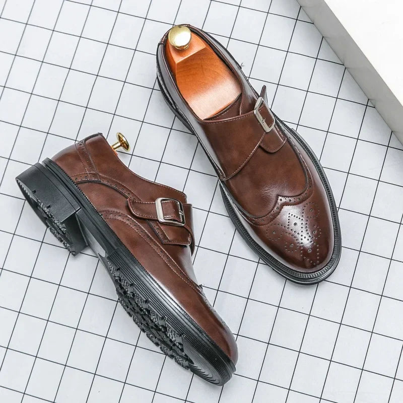 Castano Genuine Leather Dress Shoes