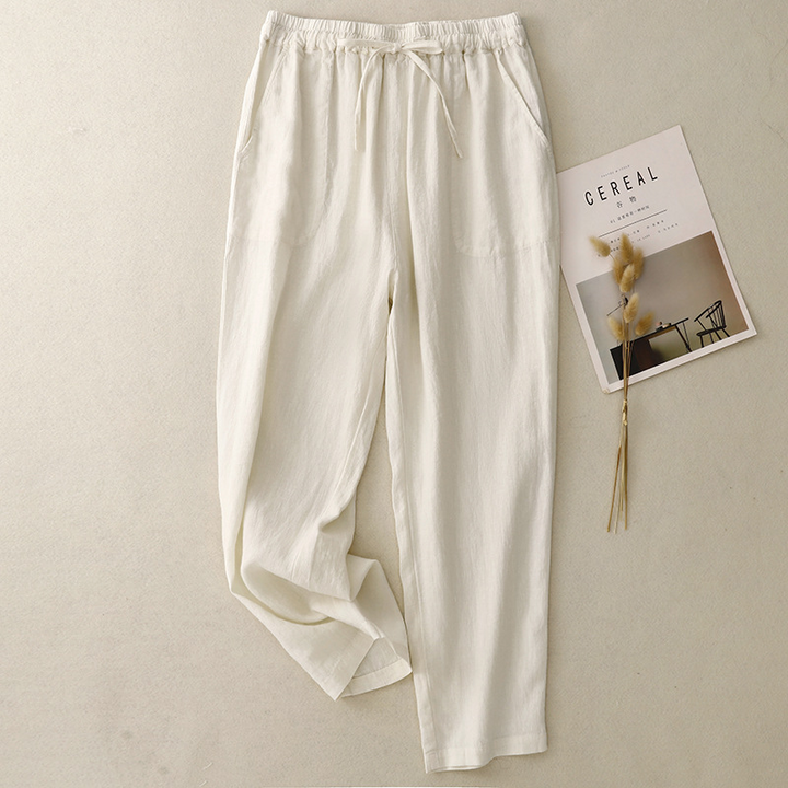 Avalon Summer Loose Fit Linen Pants