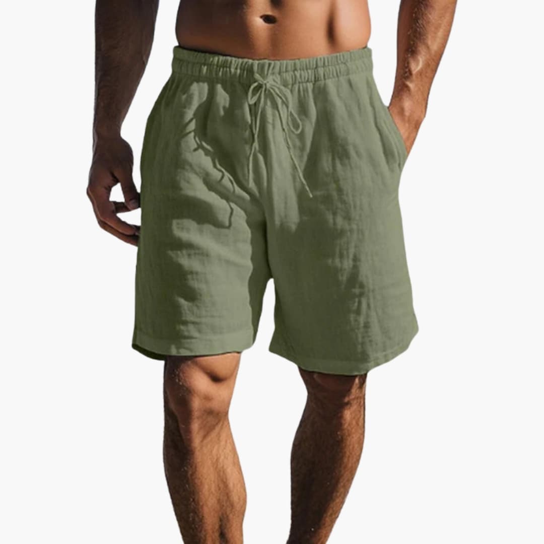 Logan | Men's Summer Shorts with Drawstring and Elastic Waist