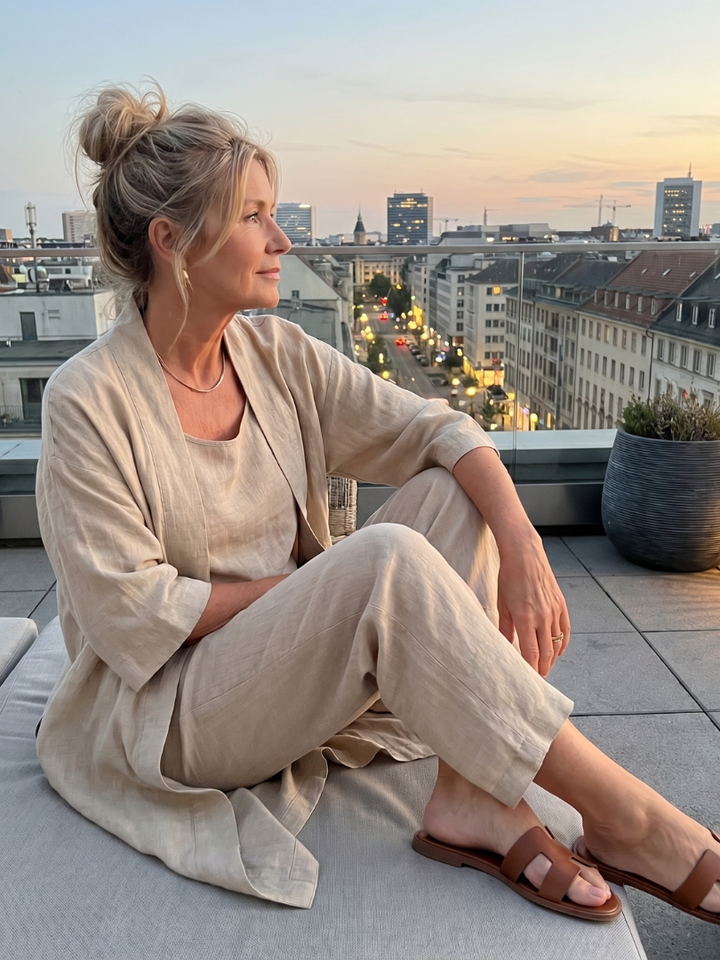 Eslie  - Women's Relaxed Casual Matching Set