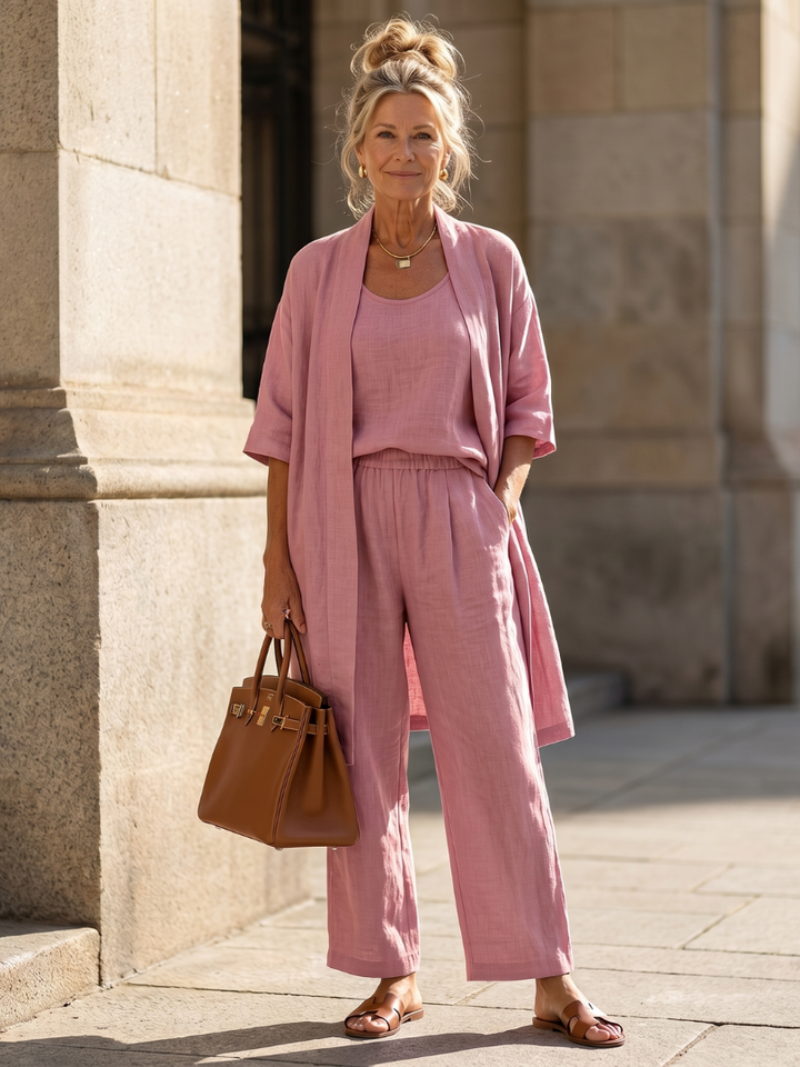 Eslie  - Women's Relaxed Casual Matching Set