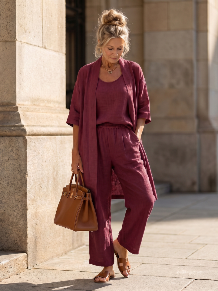 Eslie  - Women's Relaxed Casual Matching Set