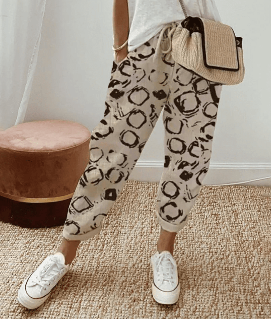 Women's Trousers | Straight shape and Cropped Length
