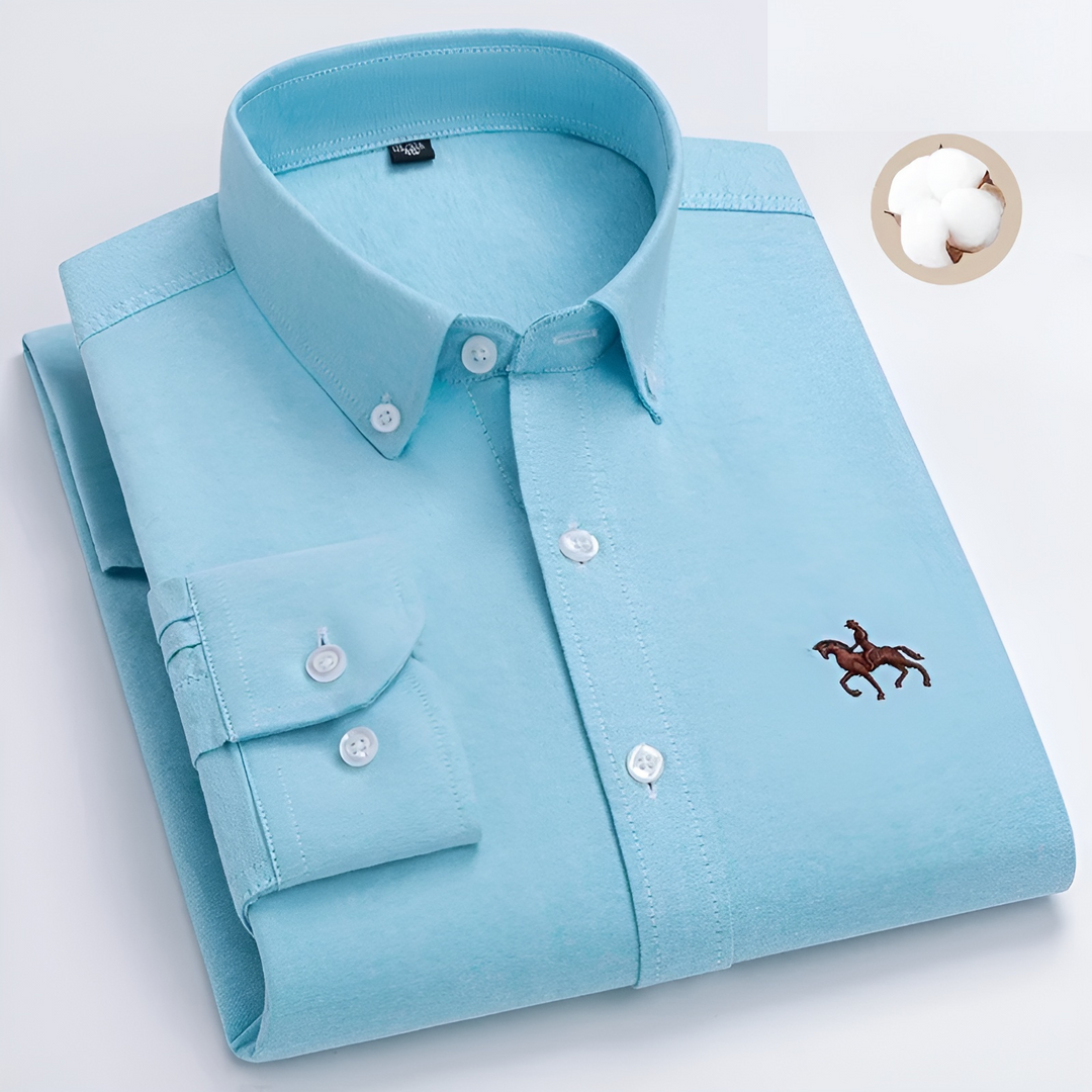 Jason | Men's Checkered Button-Down Shirt