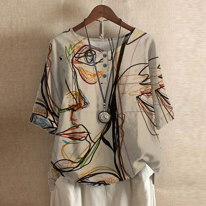 Amanda | Women Boho-Inspired Summer Blouse